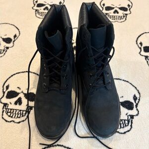 Timberland Black Combat Boots